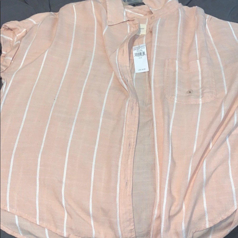 Button up tee
